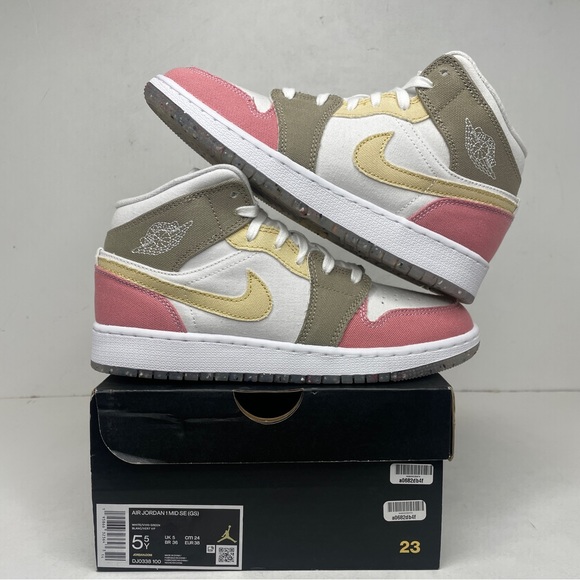 Jordan Shoes - Nike Air Jordan 1 Retro GS SE “Pastel Grind” 2022